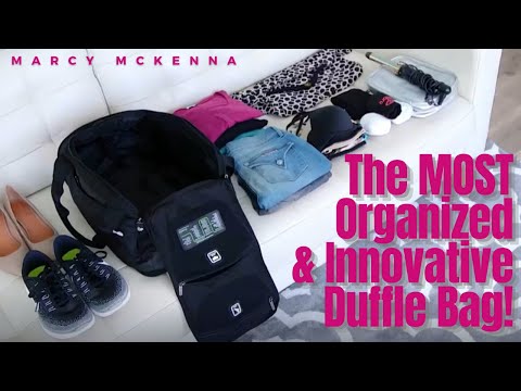 The Most Organized & Innovative Duffle Bag | Gym Bag & Weekender in One!