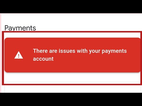 Fix There are issues with your payments account AdSense problem Solved