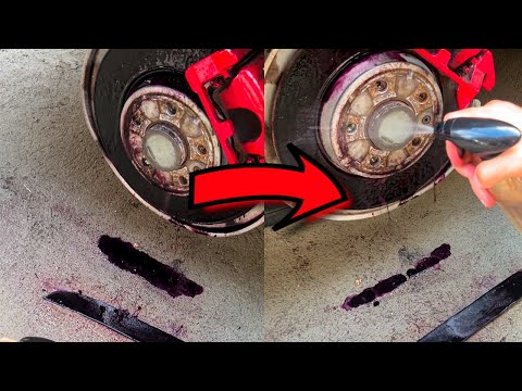 This magic spray turns metal RUST into GRAPE JUICE!