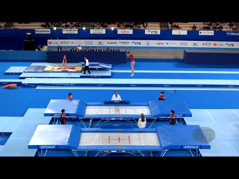 LIMA Daienne (BRA) W - 2019 Trampoline Worlds, Tokyo (JPN) - Qualification Trampoline R2