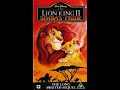 Opening To The Lion King II Simba S Pride UK VHS 1999