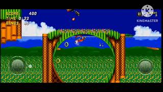 Jugando Sonic 2 pero si pierdo mis anillos XD se acaba el video