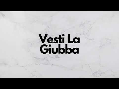 Vesti La Giubba - Instrumental - Pagliacci