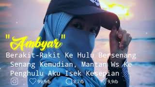 Download lagu TERBARU👌 Story' Wa Keren Terbaru | By Yoga Project | Story' Wa🤘 mp3