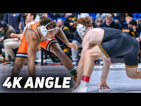 Crazy UPSET In Iowa vs Oklahoma State NCAA Wrestling Dual