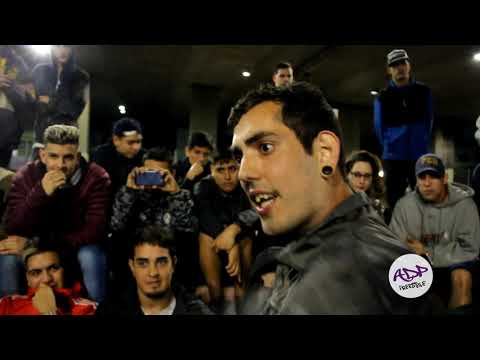 NACHO vs BRN - SEMI Fecha 2 - ADP Freestyle - Torneo 1vs1