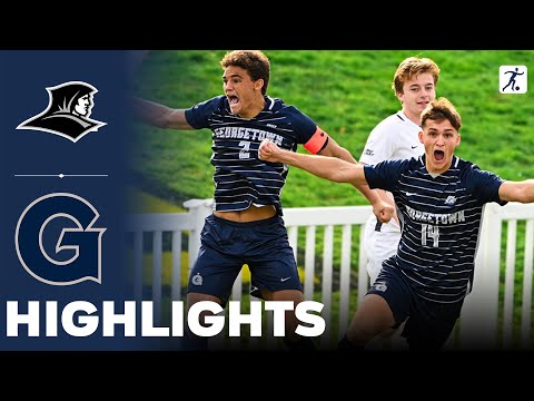 Providence vs Georgetown | Big East Soccer Championship Final | Highlights - November 17, 2024