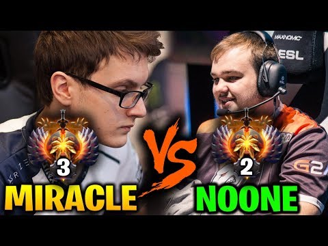 MIRACLE VS NOONE - Take Down Top 2 No[o]ne is Easy with Storm Spirit