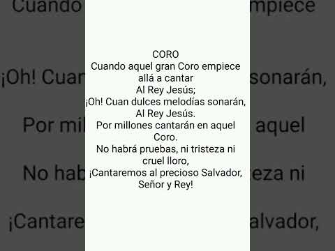 HIMNO CONGREGACIONAL N°128. EL CORO CELESTIAL