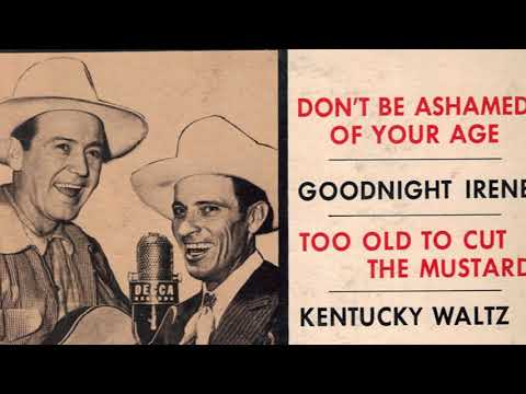 Red Foley and Ernest Tubb - Goodnight Irene (1950)