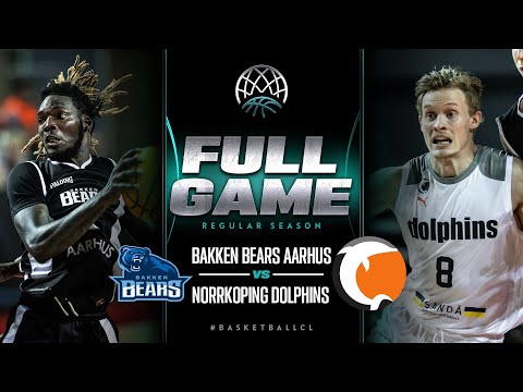 Bakken Bears v Norrkoping Dolphins | Full Basketball Game | Basketball Champions League 2023-24