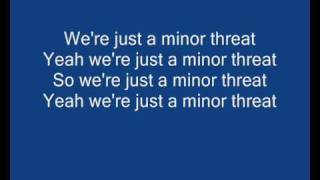Rise Against - Minor Threat (with lyrics(Minor Threat cover))