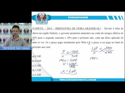 0767 - COPEVE/UFAL - 2014 - PREFEITURA DE FEIRA GRANDE/AL - NÍVEL MÉDIO - PORCENTAGEM