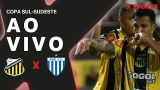 NOVORIZONTINO X AVAÍ | COPA SUL-SUDESTE | AO VIVO E COM IMAGENS