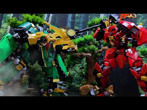 Lego Ninjago Fight Stop Motion Animation【Lego 71846，71847，and 71845】