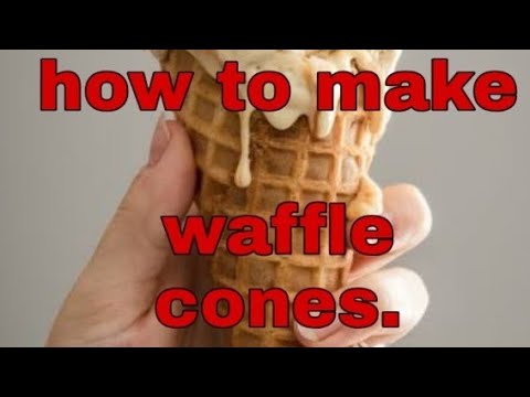 কিভাবে ঘরে বসে আইসক্রিম এর কোন তৈরি করবেন/homemade cone/ice cream cone
