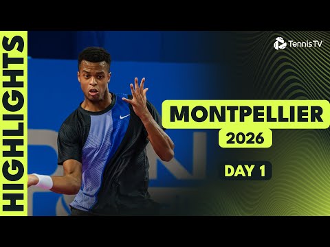 Mpetshi-Perricard vs Gea, Mannarino & Bautista Agut Also Feature | Montpellier 2026 Day 1 Highlights