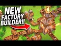NEW Base Builder & Automation Game!! - Tower Factory - Factory Builder TD