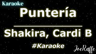 Shakira, Cardi B - Puntería (Karaoke)