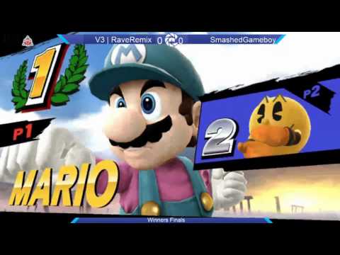 Smash Lab 79 RaveRemix (PacMan) vs. Smashedgameboy (Yoshi/Mario) Losers Semis
