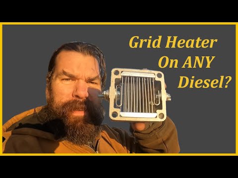 Cummins Grid heater on Perkins diesel cold start mod