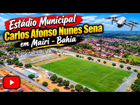Estádio Municipal Carlos Afonso Nunes Sena, em Mairi-Bahia.