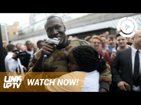 Stormzy Takes His Supporters To Nandos & Performs At Noisey HQ | Link Up TV