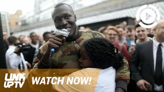 Stormzy Takes His Supporters To Nandos & Performs At Noisey HQ | Link Up TV