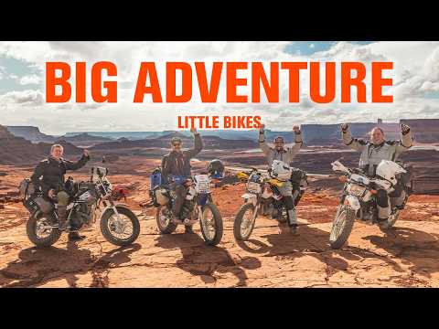 Moab, Utah on Yamaha TW200's! | 200+ Miles of Trail, River Crossings & Carnage.