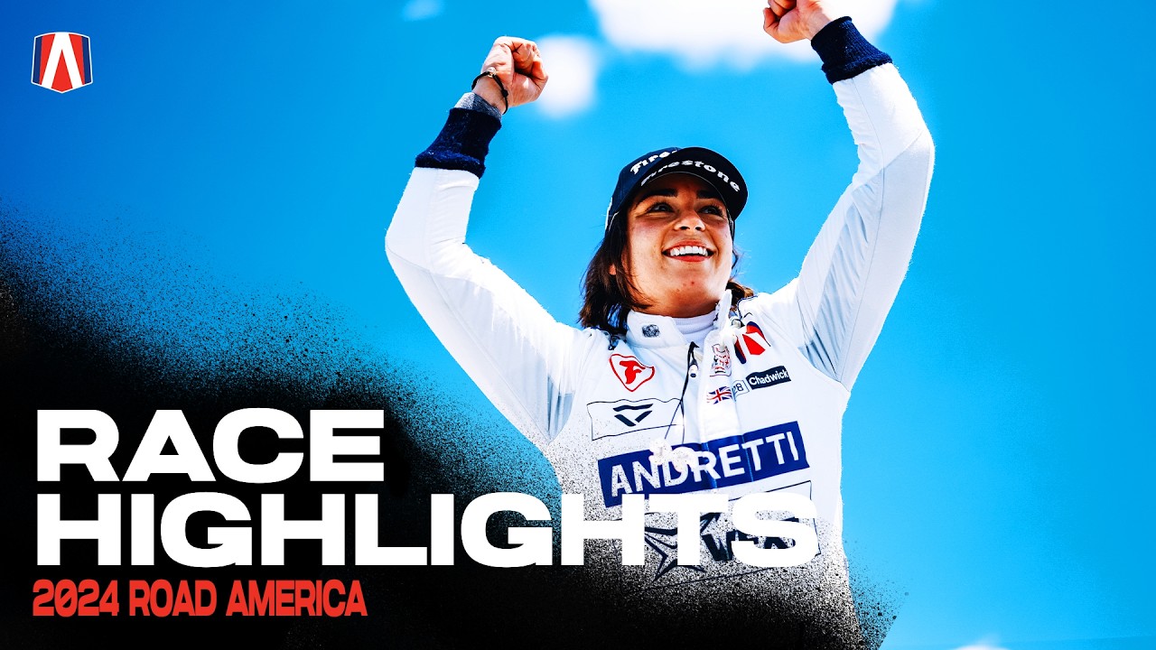 Click to watch the video “Jamie Chadwick Makes HISTORY! | Road America Highlights”
