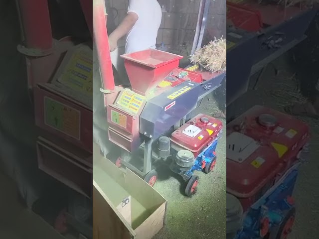 جاروشة جراشة اعلاف ام عابس مع سايكلون ديزل 8 حصان FFC-2.5