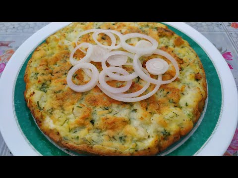 Когда нет духовки готовлю заливной рыбный пирог на сковороде быстро и вкусно!🐟🐟