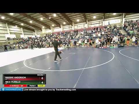 93 Lbs Round 1 - Maddix Anderson, UT Vs Nico Murillo, UT 5a54