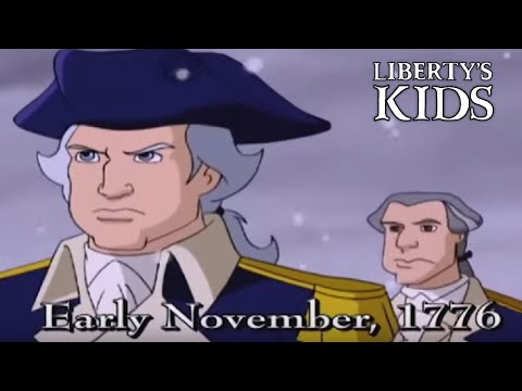 🇺🇸 Liberty's Kids 117 - Captain Molly with George Washington | History Cartoons for Children 🇺🇸