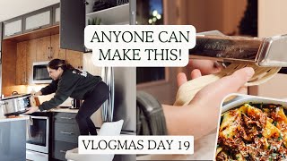 gourmet slow cooker beef ragu & fresh pasta from scratch, dog wash & farmers market | Vlogmas Day 19