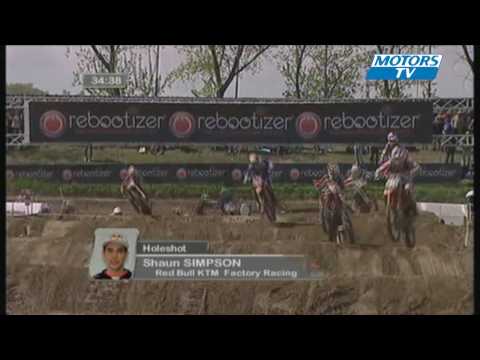 MX2 Start of the race 2 in Lombardia 2010