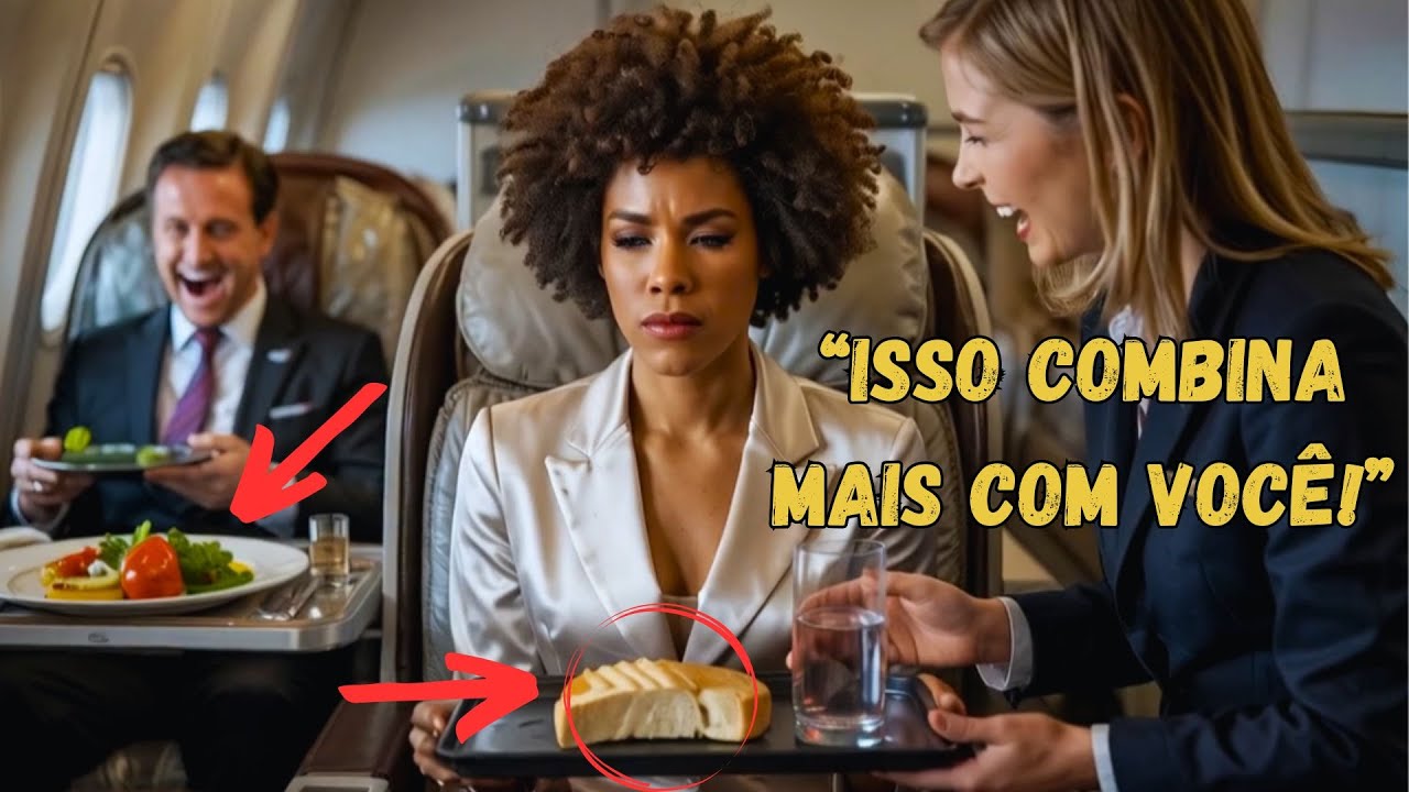 CEO negra tem refeição de primeira classe negada — ela demite todos após o pouso!