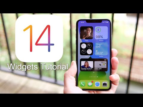 How to use Widgets on iOS 14?