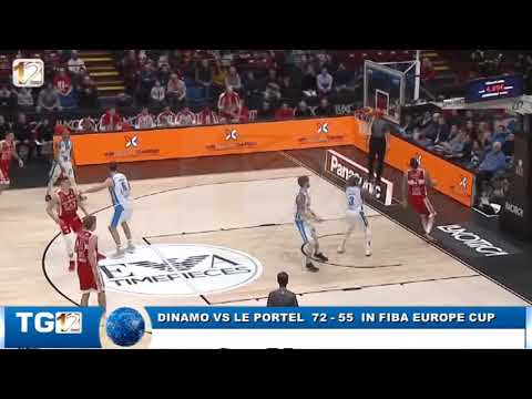 DINAMO VS LE PORTEL 12   55 IN FIBA EUROPE CUP