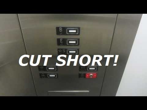 Montgomery KONE hydraulic elevator at Fine arts building, IWCC, Council Bluffs IA