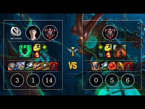 VG Hang Thresh vs Nautilus Sup - KR GrandMaster Patch 10.10