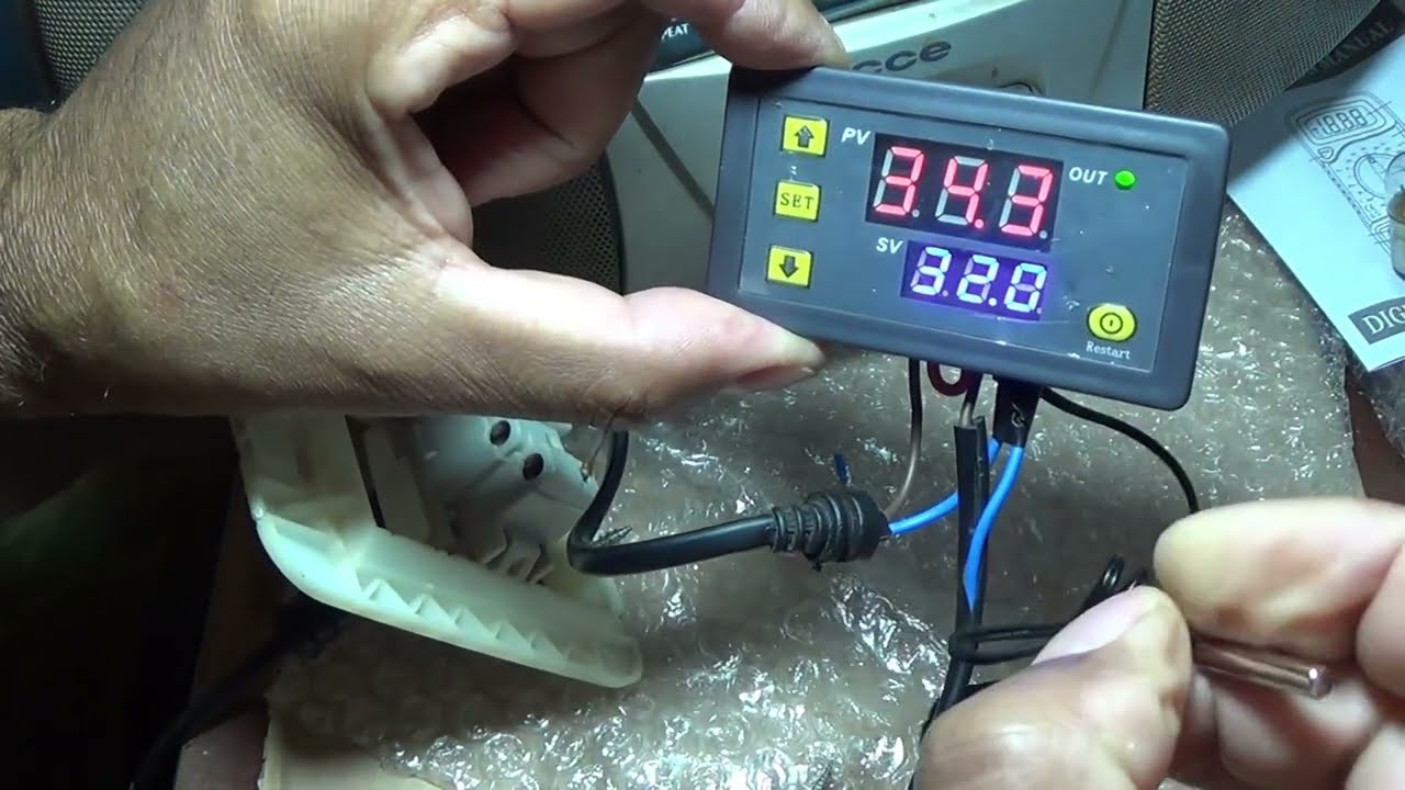 CONTROLADOR DIGITAL DE TEMPERATURA W3230 COMO LIGAR