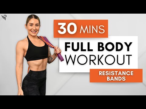 30 Min Full Body Resistance BANDS (Beginner Friendly) No repeats