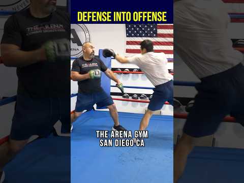 Turn Boxing DEFENSE Into OFFENSE! #boxing #training #technique #boxeo