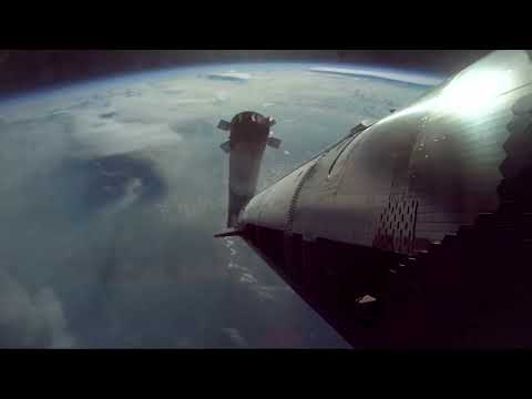 WOW! SpaceX Starship Flight 9 Hot Staging | Ship Cam 1