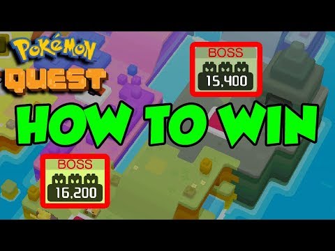 HOW TO BEAT HIGH LEVEL EXPEDITIONS IN POKEMON QUEST!