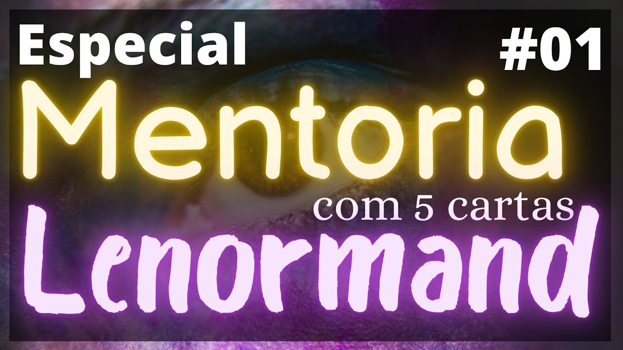 BARALHO CIGANO| MENTORIA - 01 #tarot #baralhocigano #lenormand