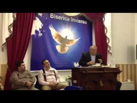 Fratele Cornel urs predica la biserica din choarlora