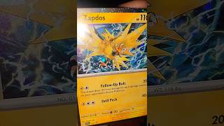 Zapdos #tradingcards #pokemontcg #pokemoncards #pokemon #pokémon #zapdos #pokemonchannel #subscribe