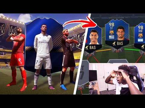 OMFG I GOT THEM ALL !!! (TOTY Ronaldo, Messi & Suarez STRIKEFORCE!!)- FIFA 17